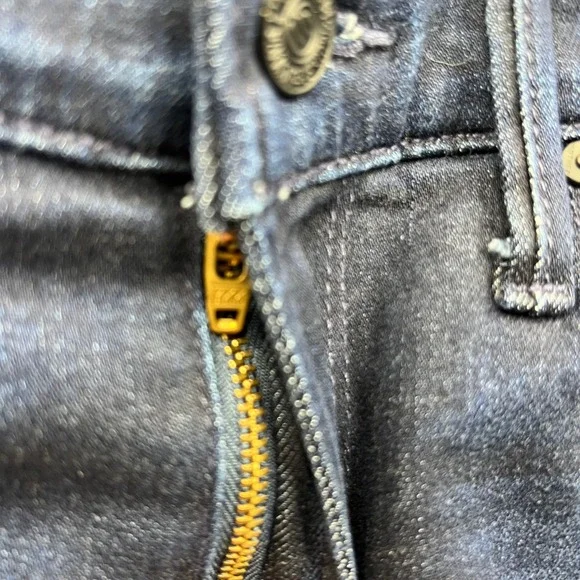 Mother Jeans Womens 25 Blue The Mid Rise Dazzler Ankle Now Or Never 1686-625 - Picture 12 of 16